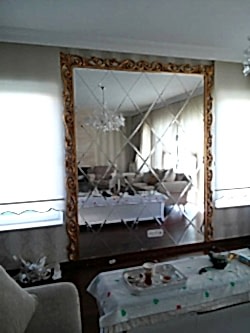 dekoratif baklava desenli ayna, baklava ayna, ayna baklava, Dekoratif Ayna, modoko camc�lar�, camc�