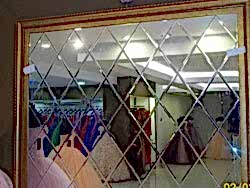 dekoratif baklava desenli ayna, baklava ayna, ayna baklava, Dekoratif Ayna, modoko camc�lar�, camc�